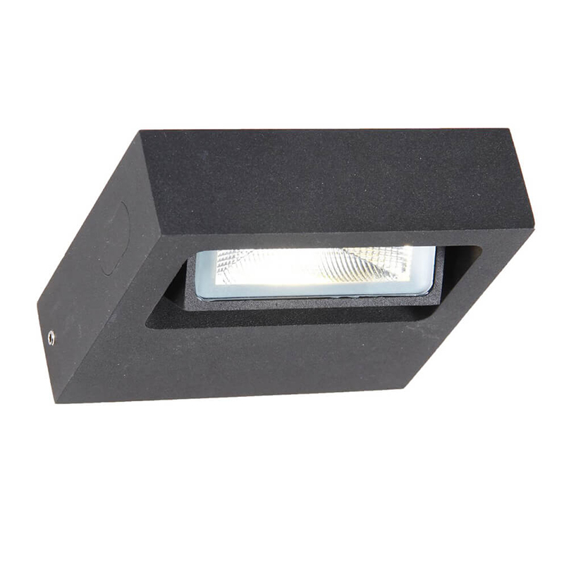 Уличный настенный светильник Dustin Street Lamp Черный Уличный настенный светильник Dustin Street Lamp Черный во Владивостоке | Loft Concept