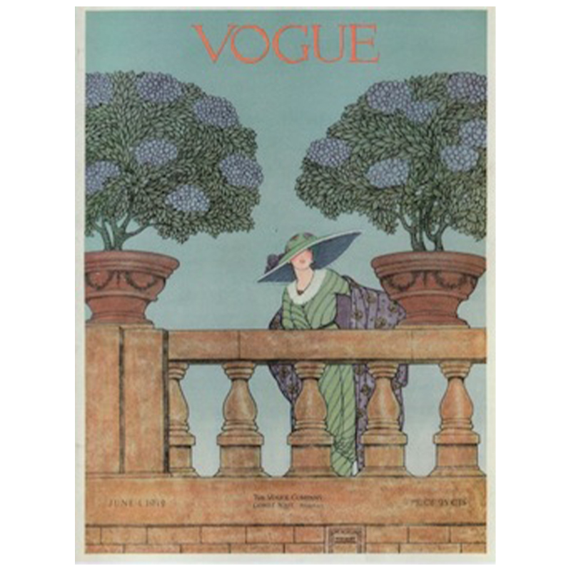 Постер Vogue Cover 1912 June Постер Vogue Cover 1912 June во Владивостоке | Loft Concept