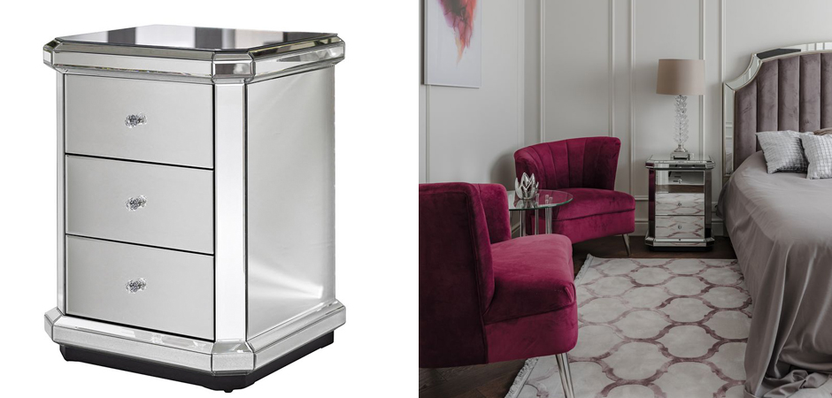 Тумба Mirror Nightstand Тумба Mirror Nightstand - Loft-Concept во Владивостоке