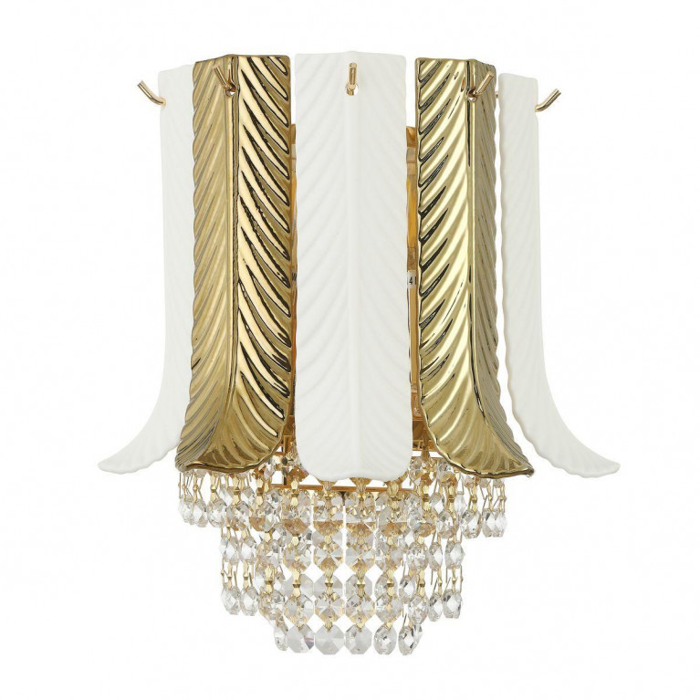 Бра Aronson wall lamp Прозрачный Золотой Бра Aronson wall lamp Прозрачный Золотой во Владивостоке | Loft Concept