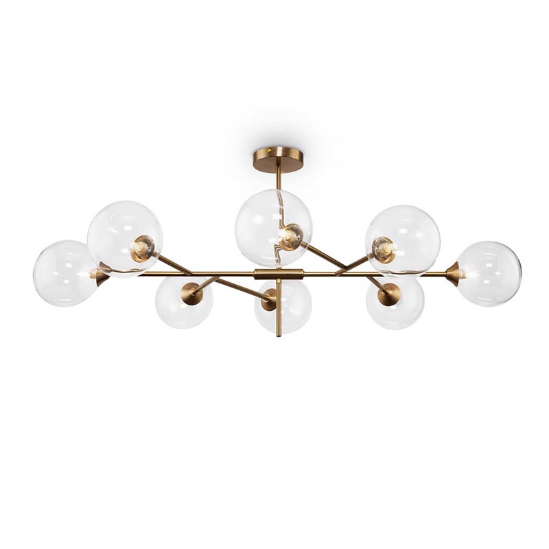 Потолочная люстра Gallotti & Radice Leaf Bronze 8 Бронза Потолочная люстра Gallotti & Radice Leaf Bronze 8 Бронза во Владивостоке | Loft Concept