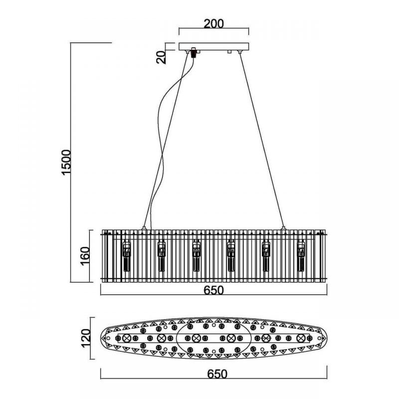 Люстра Board Chandelier Люстра Board Chandelier во Владивостоке