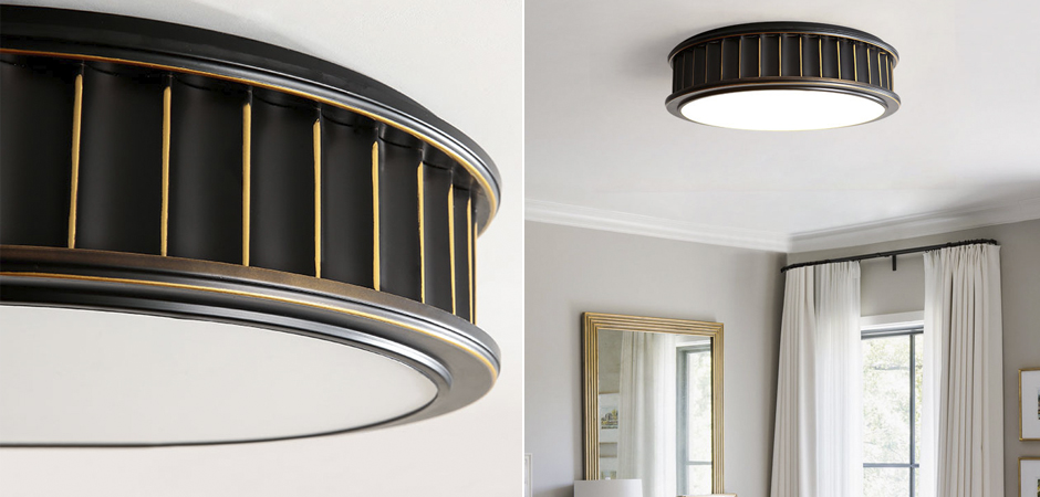Потолочный светильник Drum Ceiling Lamp Потолочный светильник Drum Ceiling Lamp - Loft-Concept во Владивостоке