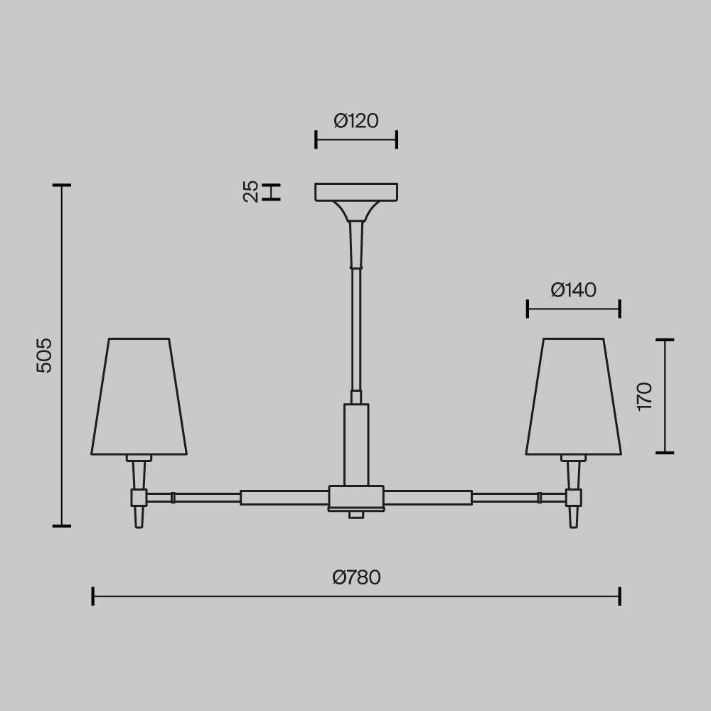 Потолочный светильник Zaragoza Е14 во Владивостоке
