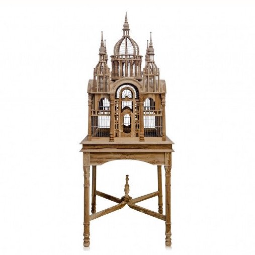Клетка для птиц дворец BIRD CAGE LARGE BIRD CAGE Коричневый Клетка для птиц дворец BIRD CAGE LARGE BIRD CAGE Коричневый во Владивостоке | Loft Concept