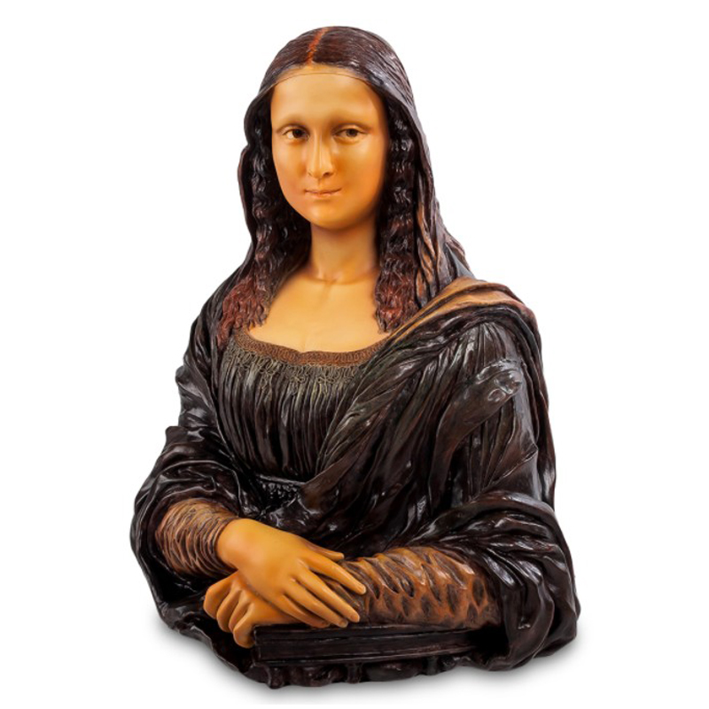 Статуэтка Mona Lisa Коричневый Бежевый Статуэтка Mona Lisa Коричневый Бежевый во Владивостоке | Loft Concept