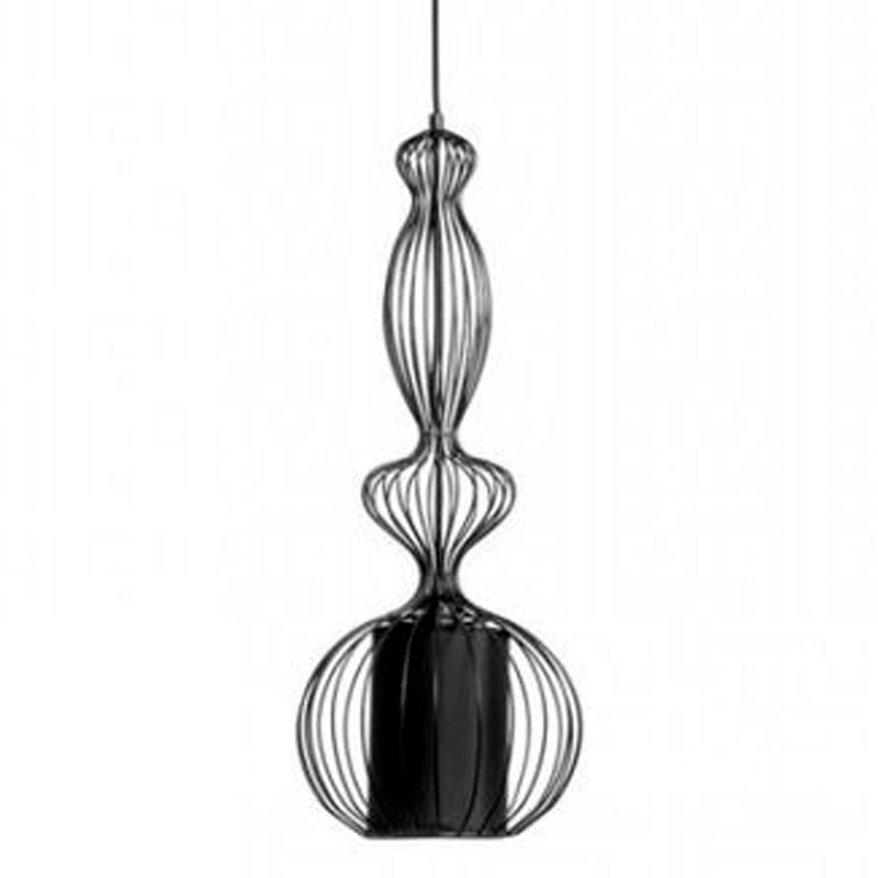 Подвесной светильник Wire Dream Pendant диаметр 23 Черный Подвесной светильник Wire Dream Pendant диаметр 23 Черный во Владивостоке | Loft Concept