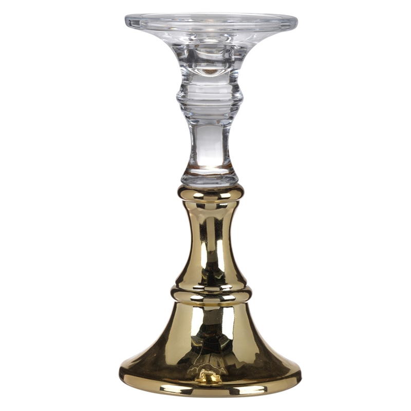 Подсвечник Eugenie Candlestick 24 Глянцевое золото Подсвечник Eugenie Candlestick 24 Глянцевое золото во Владивостоке | Loft Concept