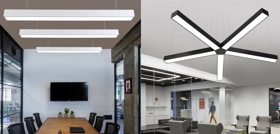 Люстра Led line pendant lamp Люстра Led line pendant lamp - Loft-Concept во Владивостоке