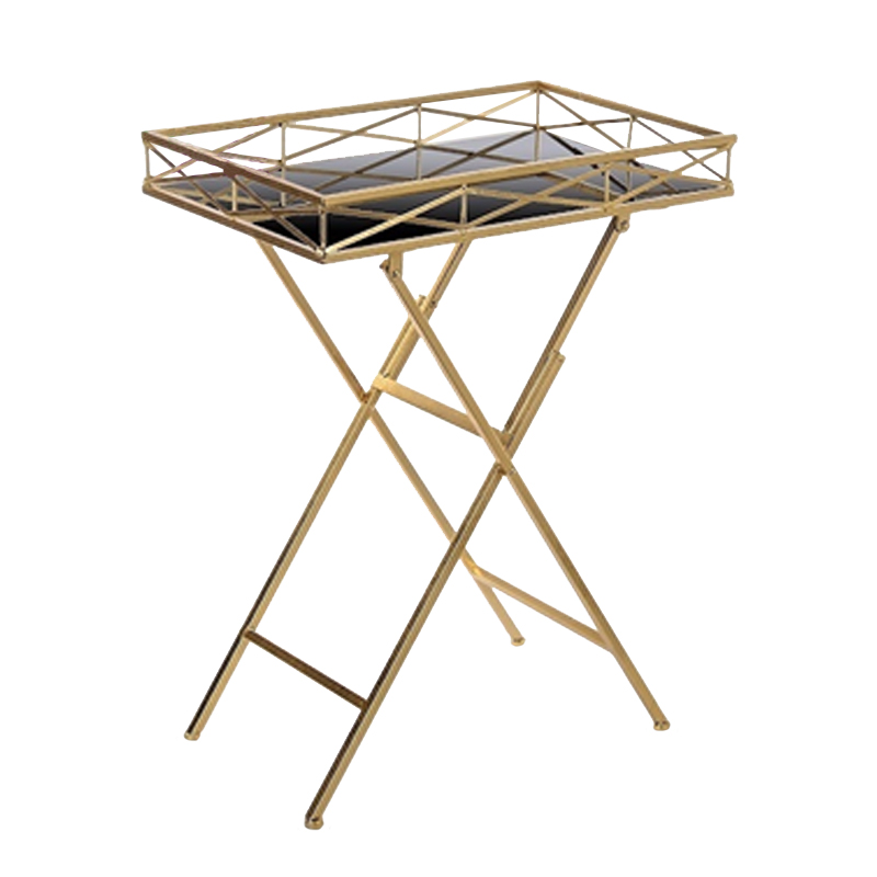 Приставной стол Splendor Gold Золотой Желтый Приставной стол Splendor Gold Золотой Желтый во Владивостоке | Loft Concept