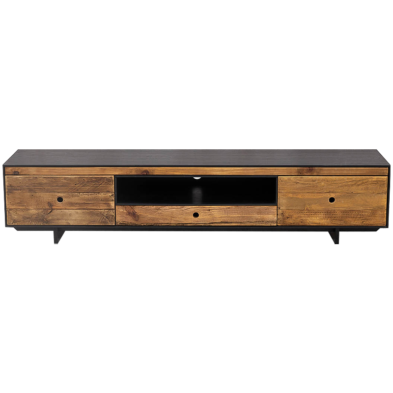 TV-тумба деревянная Russell TV Stand Древесина Коричневый TV-тумба деревянная Russell TV Stand Древесина Коричневый во Владивостоке | Loft Concept