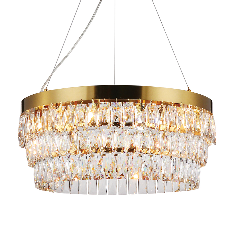 Люстра Lunet Chandelier 60 Глянцевое золото Прозрачный Люстра Lunet Chandelier 60 Глянцевое золото Прозрачный во Владивостоке | Loft Concept