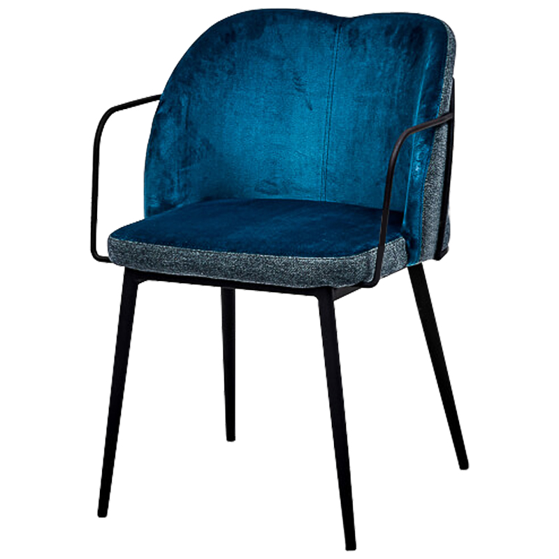 Стул Raymond Stool blue Синий Черный Стул Raymond Stool blue Синий Черный во Владивостоке | Loft Concept