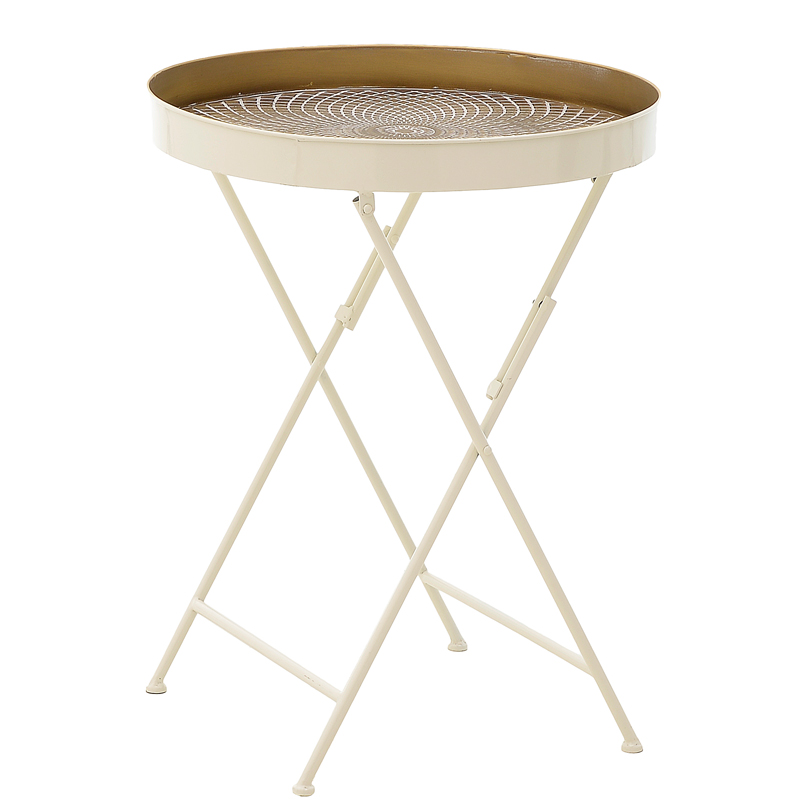 Приставной стол Martita Table Золотой Шампань Приставной стол Martita Table Золотой Шампань во Владивостоке | Loft Concept