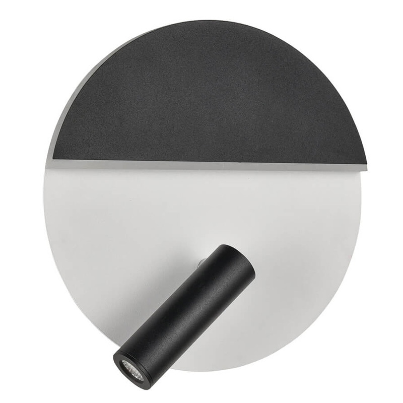 Бра Shon White Black Wall Lamp Белый Черный Бра Shon White Black Wall Lamp Белый Черный во Владивостоке | Loft Concept