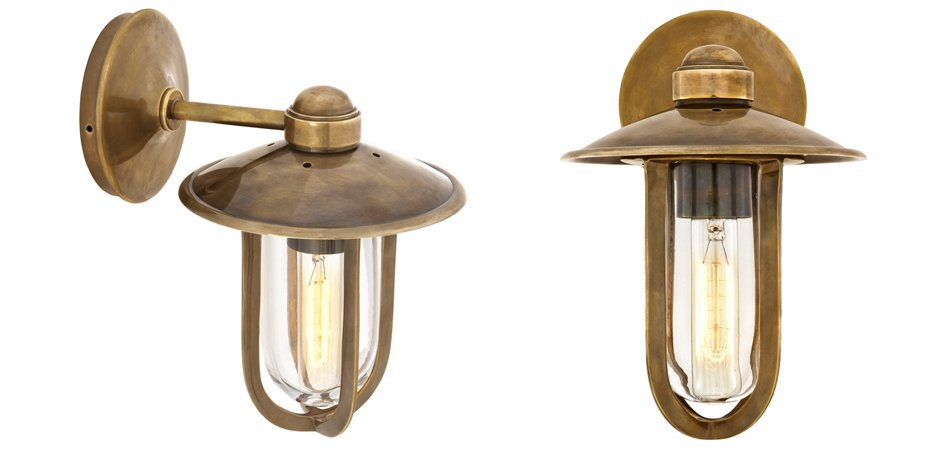 Бра Eichholtz Wall Lamp Seg Harbour Brass Бра Eichholtz Wall Lamp Seg Harbour Brass - Loft-Concept во Владивостоке
