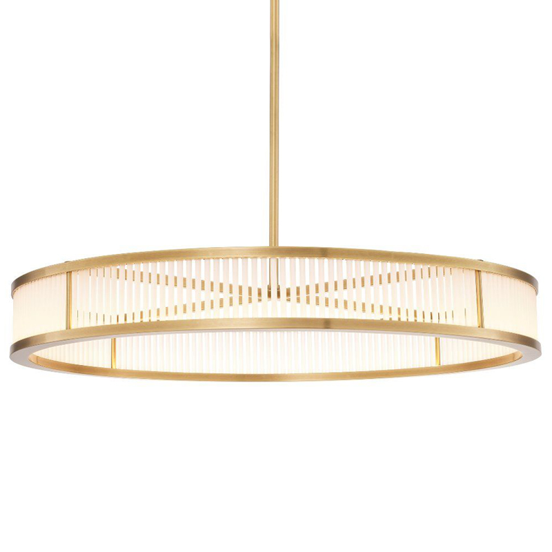 Люстра Eichholtz Chandelier Thibaud L Brass Латунь Античная полированная Белое матовое стекло Люстра Eichholtz Chandelier Thibaud L Brass Латунь Античная полированная Белое матовое стекло во Владивостоке | Loft Concept