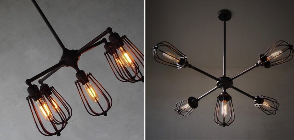 Люстра Loft Marconi Cage Light Люстра Loft Marconi Cage Light - Loft-Concept во Владивостоке