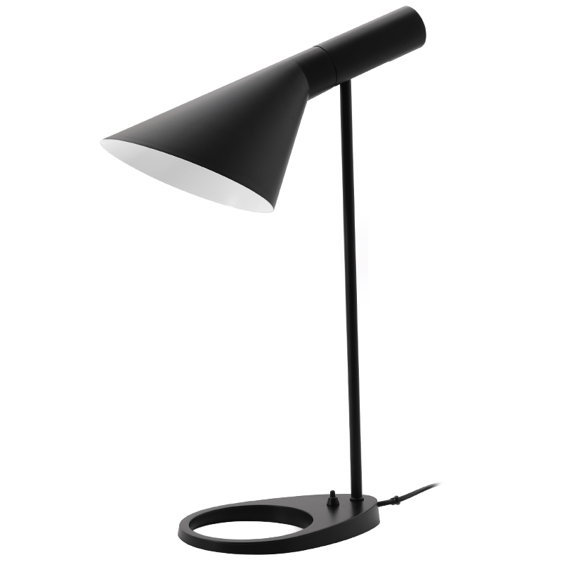 Настольная лампа AJ Table Black Черный Настольная лампа AJ Table Black Черный во Владивостоке | Loft Concept