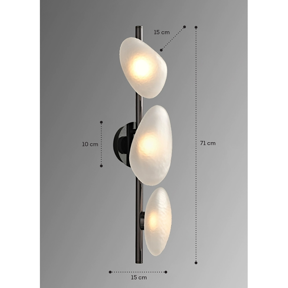 Бра LINDIS FROST LONG WALL 3 лампы Молочное стекло  во Владивостоке