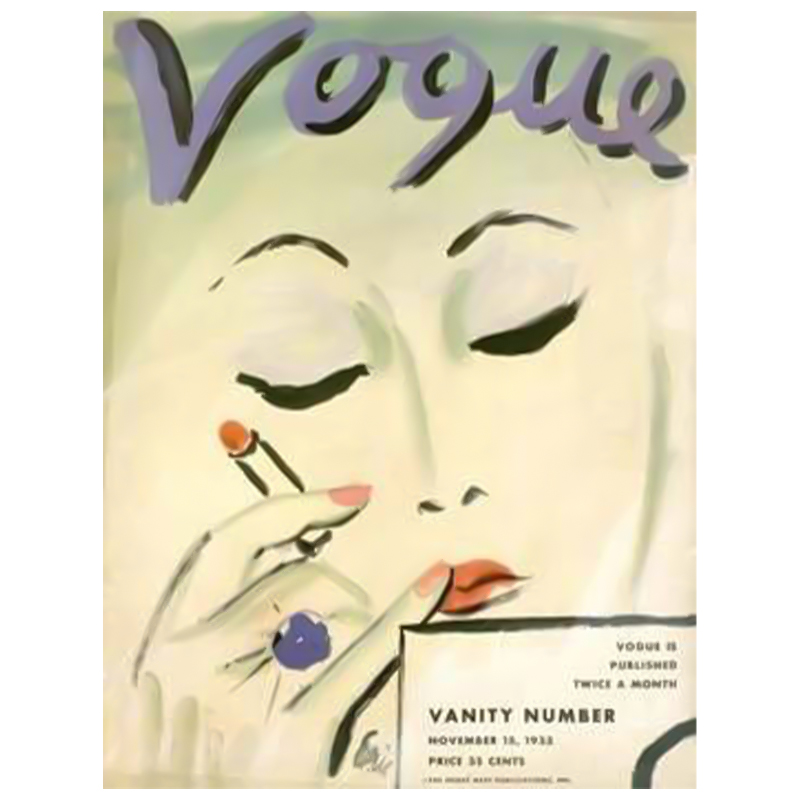 Постер Vogue Cover 1933 November Постер Vogue Cover 1933 November во Владивостоке | Loft Concept