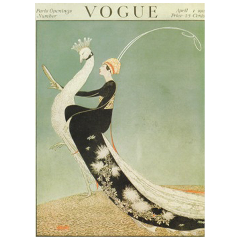 Постер Vogue Cover 1918 April Постер Vogue Cover 1918 April во Владивостоке | Loft Concept