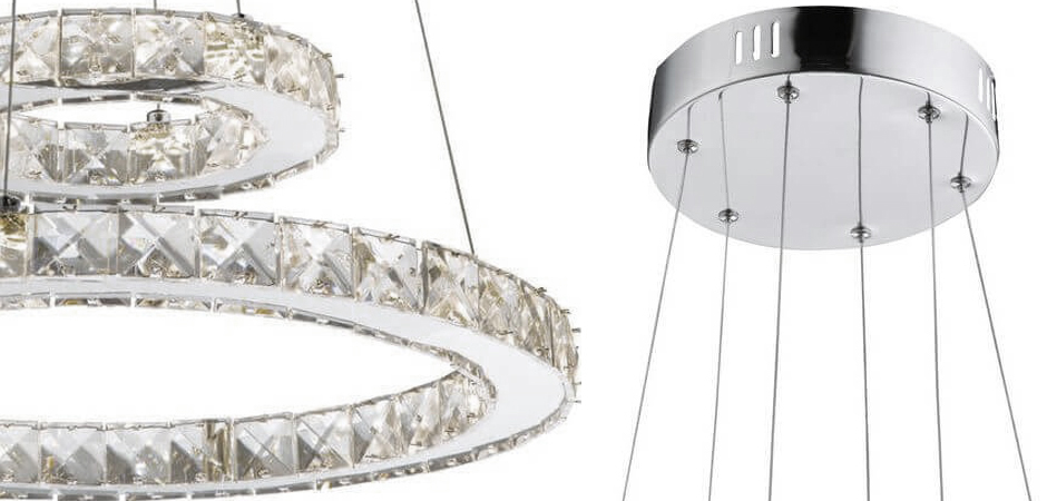 Люстра Crosshair Crystal Ring 2 Люстра Crosshair Crystal Ring 2 - Loft-Concept во Владивостоке