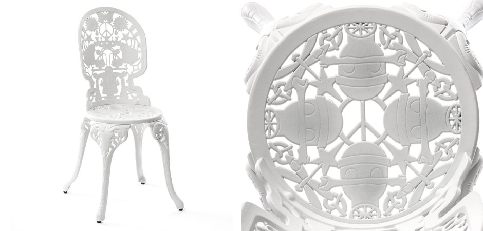 Стул Seletti Industry Collection ALUMINIUM CHAIR – WHITE Стул Seletti Industry Collection ALUMINIUM CHAIR – WHITE - Loft-Concept во Владивостоке