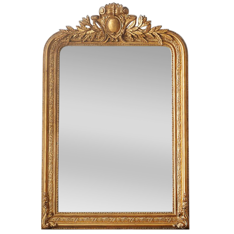 Зеркало Polastron Mirror Gold Винтажное Светлое Золото Зеркало Polastron Mirror Gold Винтажное Светлое Золото во Владивостоке | Loft Concept