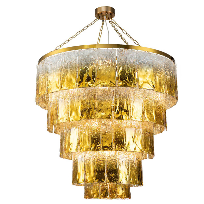 Люстра Golden Ombre Chandelier 100 Золотой Люстра Golden Ombre Chandelier 100 Золотой во Владивостоке | Loft Concept