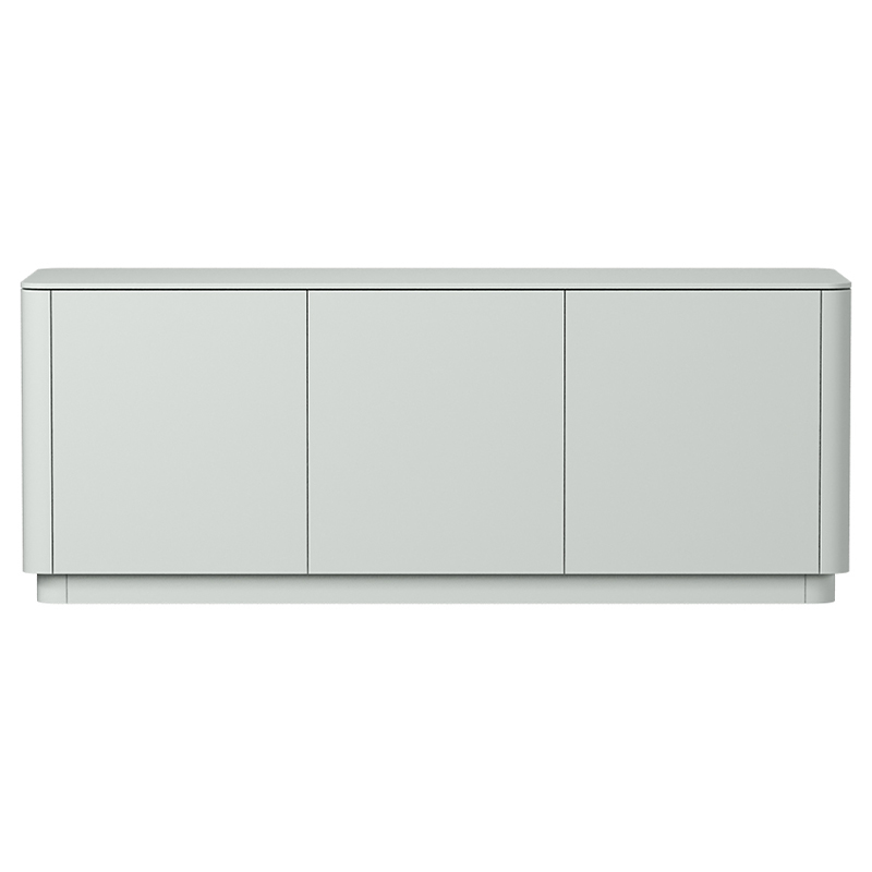 Тумба светло-серая с 3-мя дверцами Tammi  Светло-серый во Владивостоке | Loft Concept 