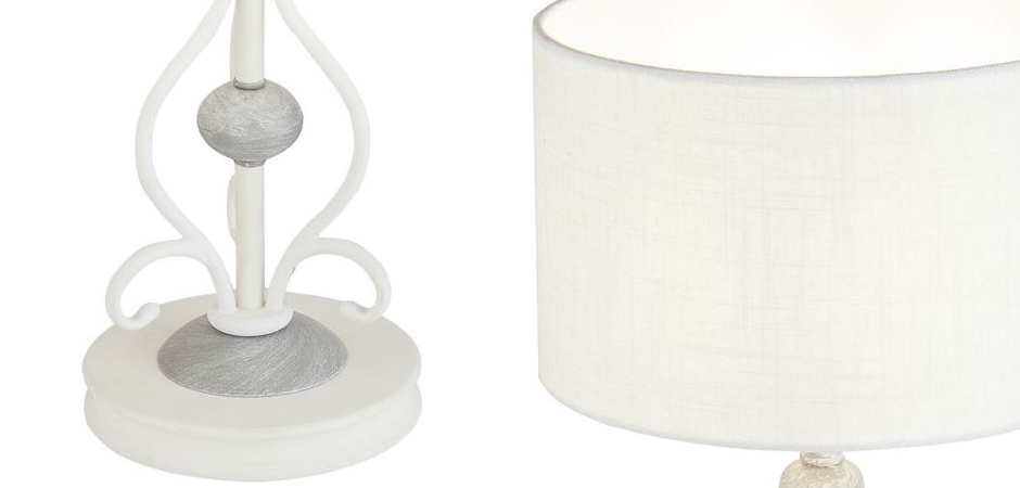 Настольная лампа Mocenigo Table lamp White Настольная лампа Mocenigo Table lamp White - Loft-Concept во Владивостоке