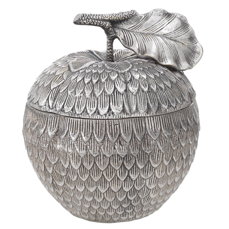 Шкатулка Eichholtz Box Custard Apple Silver Серебряный Шкатулка Eichholtz Box Custard Apple Silver Серебряный во Владивостоке | Loft Concept