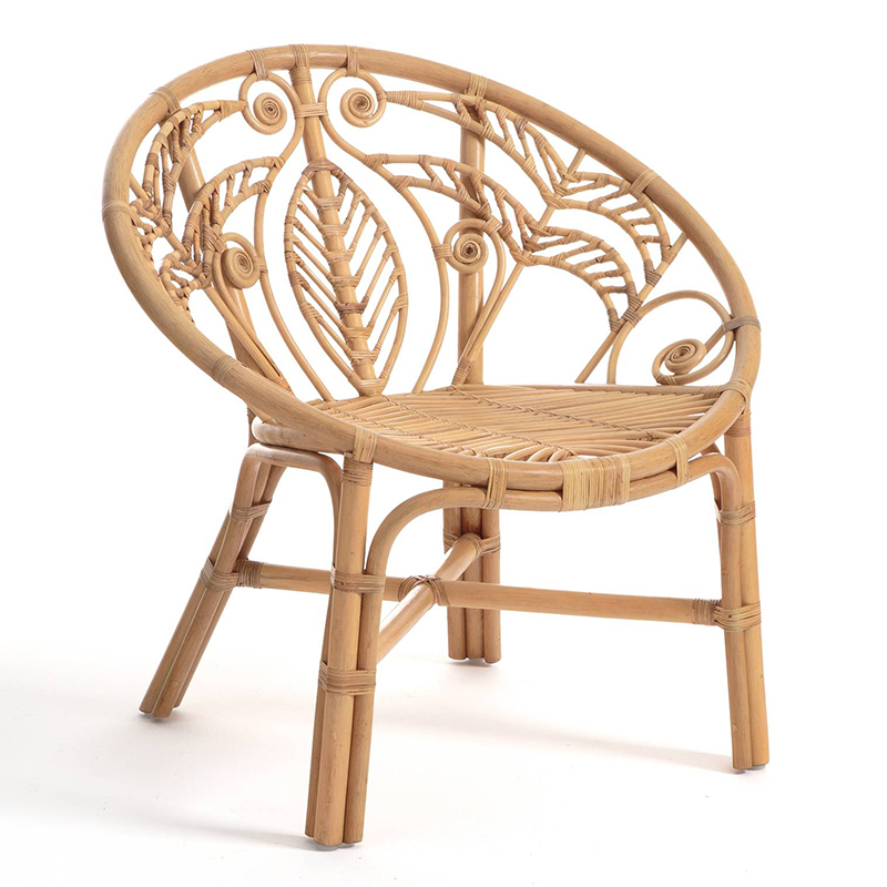Уличное кресло Wicker Pattern Chair Бежевый Уличное кресло Wicker Pattern Chair Бежевый во Владивостоке | Loft Concept