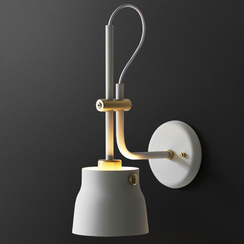 Бра RAM PLASENCIA Wall Lamp white Белый Латунь во Владивостоке | Loft Concept 