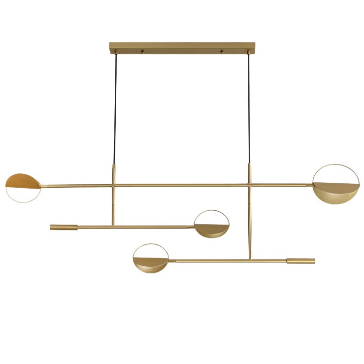 Люстра BOLIA LEAVES PENDANT brass Латунь во Владивостоке | Loft Concept 