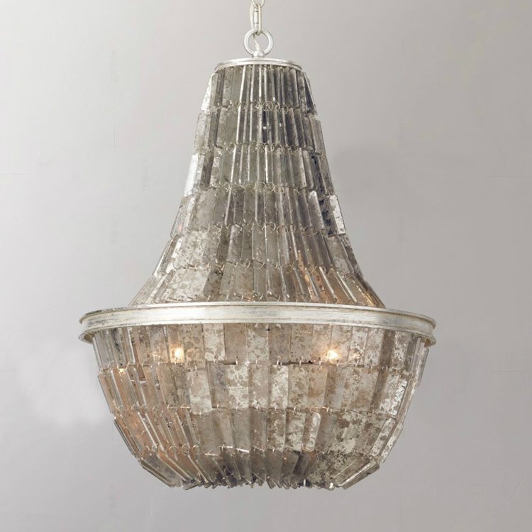 Люстра FANTINE CHANDELIER Tall Серый Люстра FANTINE CHANDELIER Tall Серый во Владивостоке | Loft Concept