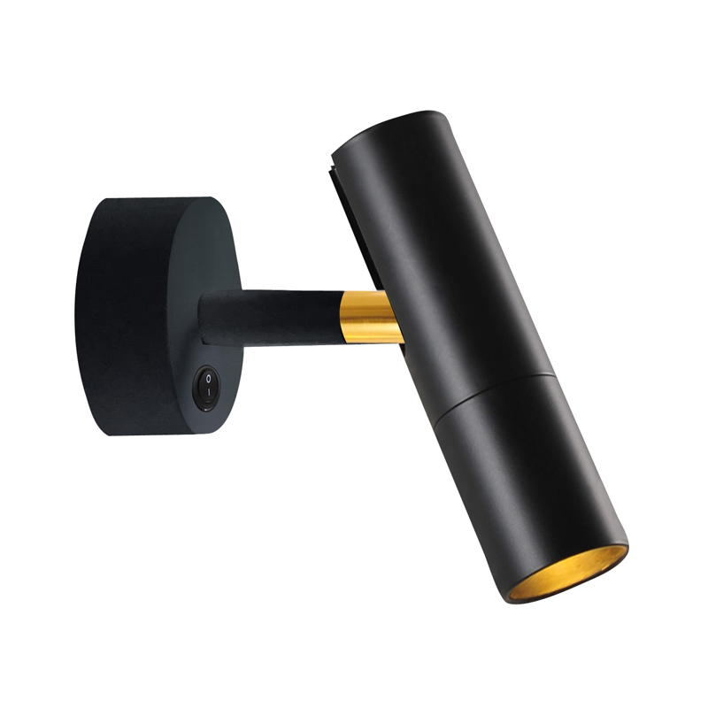 Бра Seraise sconce black Черный Золотой Бра Seraise sconce black Черный Золотой во Владивостоке | Loft Concept