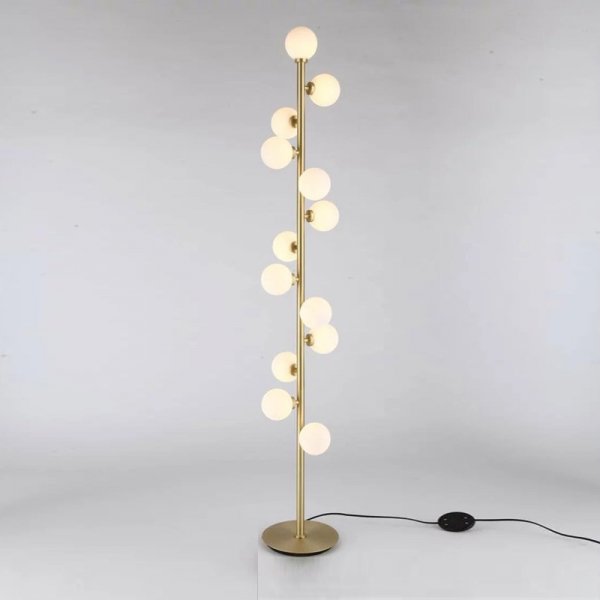 Торшер Bubble Stik Cold floor lamp Латунь Торшер Bubble Stik Cold floor lamp Латунь во Владивостоке | Loft Concept