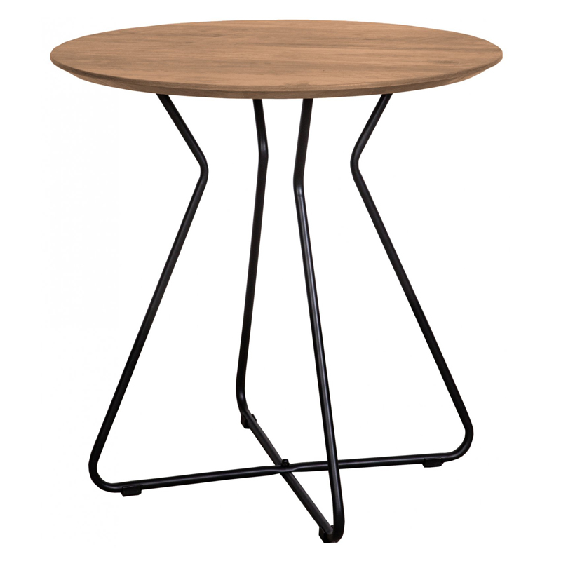 Приставной стол Matron Table round Черный Орех Приставной стол Matron Table round Черный Орех во Владивостоке | Loft Concept