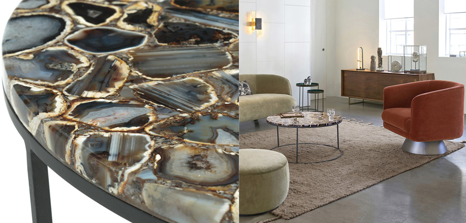 Стол кофейный Natural Agate Стол кофейный Natural Agate - Loft-Concept во Владивостоке
