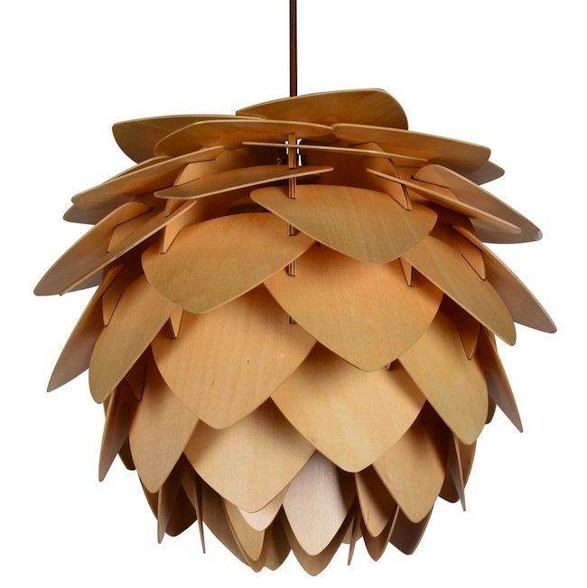 Люстра Pinecone Wooden Conia Береза Люстра Pinecone Wooden Conia Береза во Владивостоке | Loft Concept
