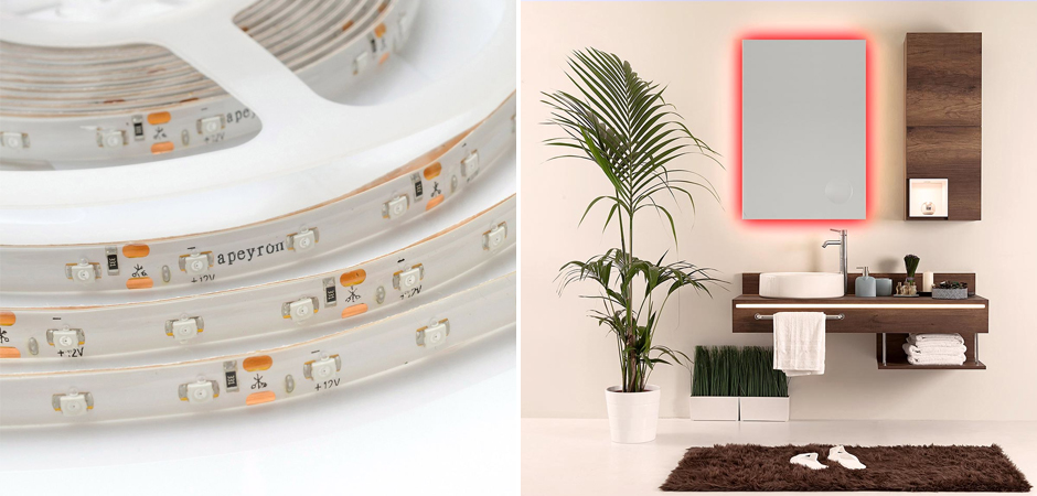 Светодиодная влагозащищенная лента 4,8W/m 60LED/m 3528SMD красный Светодиодная влагозащищенная лента 4,8W/m 60LED/m 3528SMD красный - Loft-Concept во Владивостоке