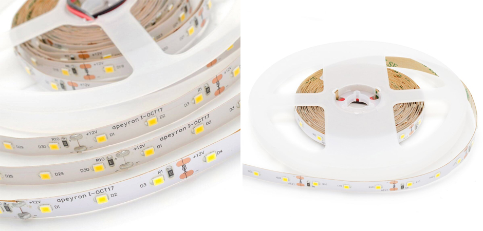 Светодиодная влагозащищенная лента 4,8W/m 60Led/m 3528SMD дневной белый Светодиодная влагозащищенная лента 4,8W/m 60Led/m 3528SMD дневной белый - Loft-Concept во Владивостоке