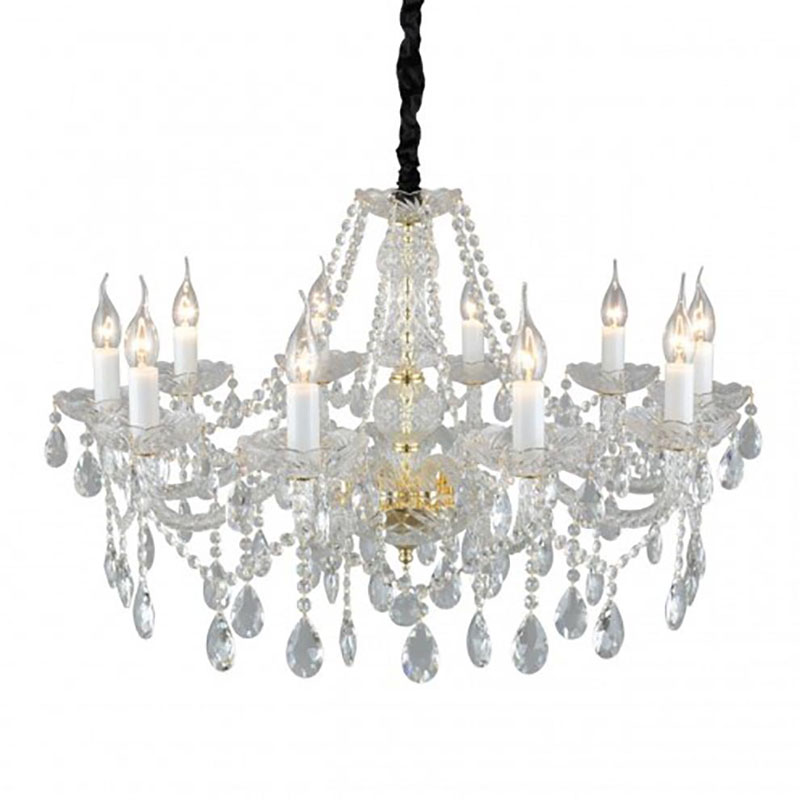 Люстра Crystal Lights Золотая Золотой Люстра Crystal Lights Золотая Золотой во Владивостоке | Loft Concept