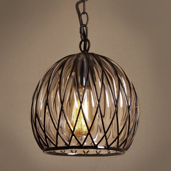 Подвесной светильник Metal Mesh and Glass Pendant I Подвесной светильник Metal Mesh and Glass Pendant I во Владивостоке | Loft Concept