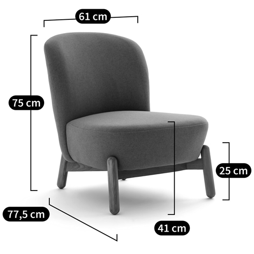 Кресло на деревянных ножках Olguin Pink Chair Кресло на деревянных ножках Olguin Pink Chair во Владивостоке