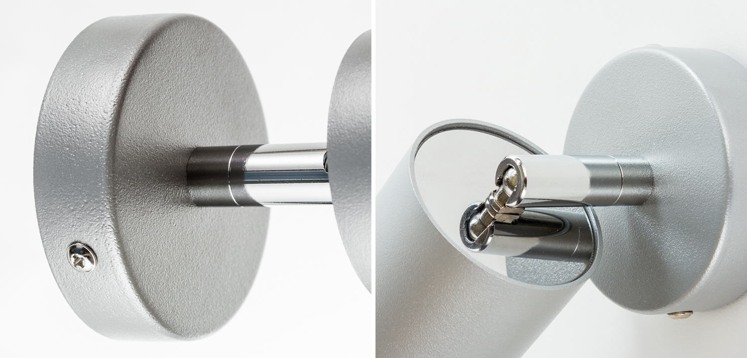 Бра Celis Spot Wall Lamp silver - фото