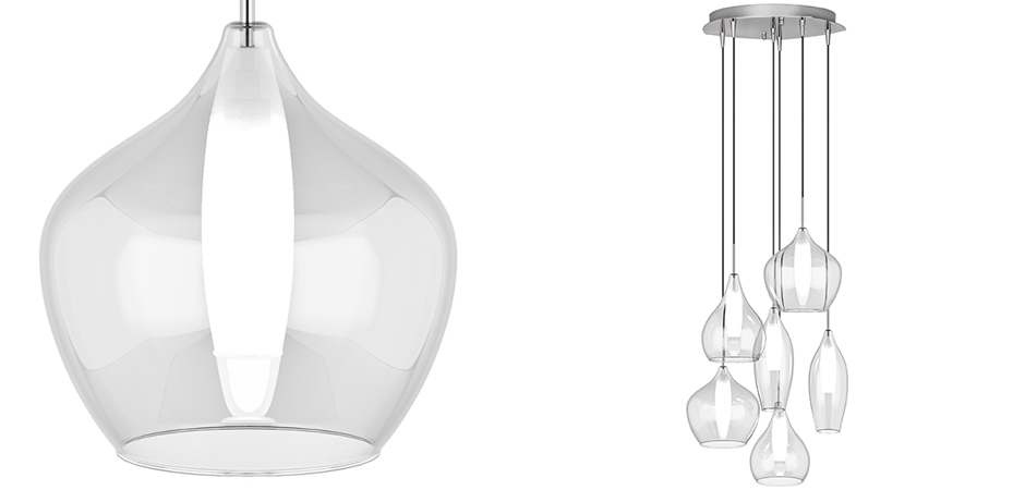 Люстра Candiano Transparent 6 Light Люстра Candiano Transparent 6 Light - Loft-Concept во Владивостоке
