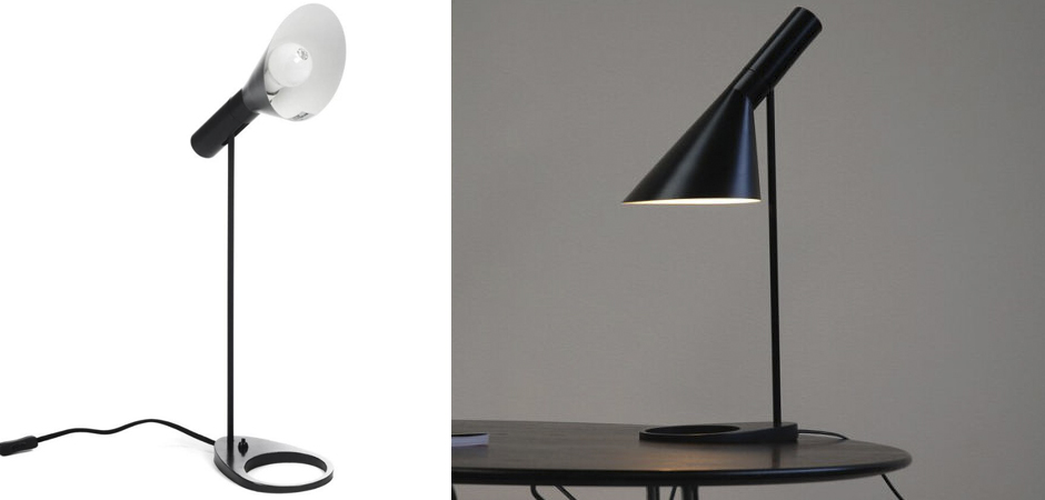 Настольная лампа AJ Table Black Настольная лампа AJ Table Black - Loft-Concept во Владивостоке